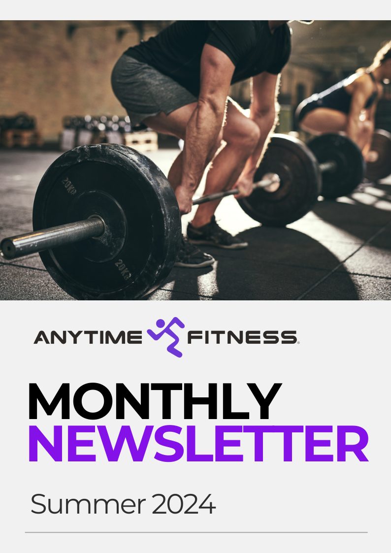 Monthly newsletter header